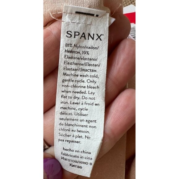 Spanx Sculpt On Core High-Waisted Mid-Thigh Short Shaper Nude Size  M, $78 - Picture 6 of 6